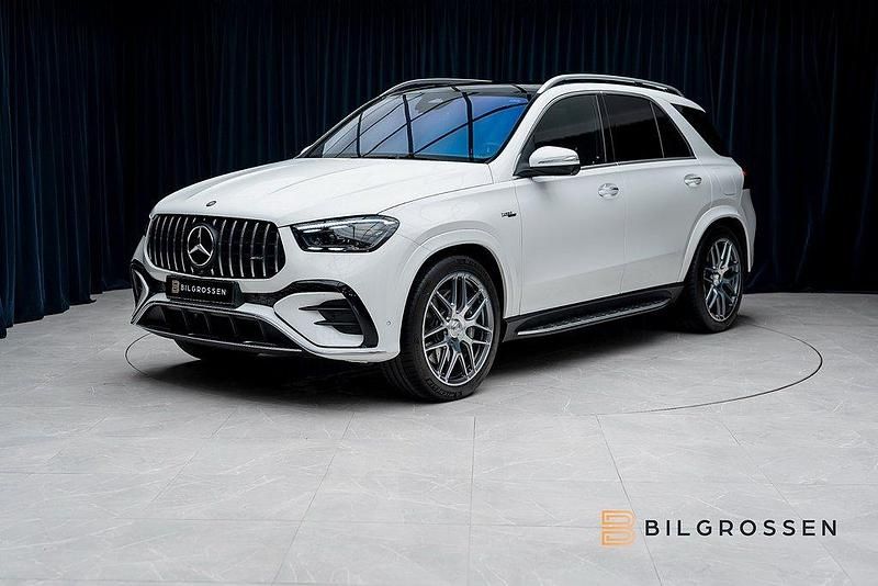 Vit Begagnad 2025 Mercedes GLE53 AMG Premium Plus SUV | 1 379 900 kr (Dyr) - Bild 1/4
