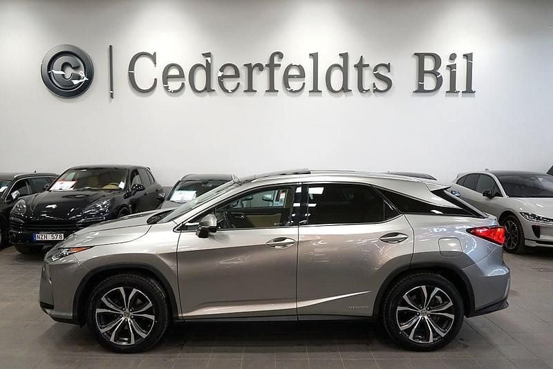 Begagnad Lexus RX450h Executive Line 313 HK (230 kW) 2016 Ljusgrå SUV