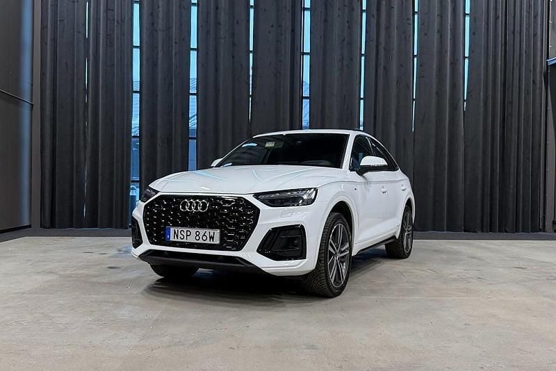 Begagnad Audi Q5 Sportback S-Line 265 HK (194 kW) 2023 Vit SUV