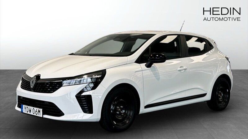 Vit (white) Begagnad 2024 Renault Clio V Evolution Halvkombi | 204 900 kr (Dyr) - Bild 1/4