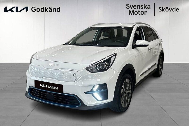 Vit Begagnad 2022 Kia e-Niro Advance SUV | 279 200 kr (Marknadspris) - Bild 1/4