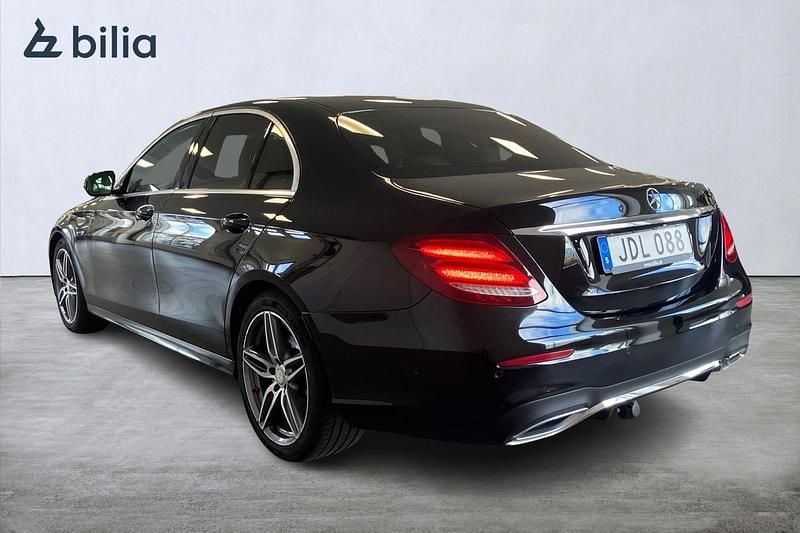 Begagnad Mercedes E220 AMG line 196 HK (144 kW) 2017 Svart Sedan