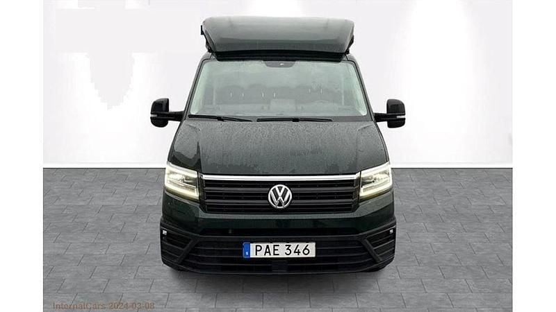 Ljusgrön Begagnad 2019 VW Crafter Van | 219 800 kr (Bra pris) - Bild 1/3