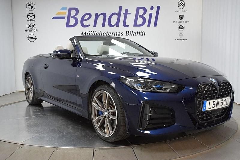 Begagnad BMW M440 M Sport 374 HK (275 kW) 2022 Tanzanite blå met. Sedan
