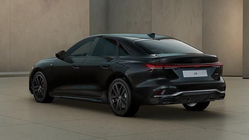 Ny Audi A5 S-Line 252 HK (185 kW) 2025 Svart Sedan