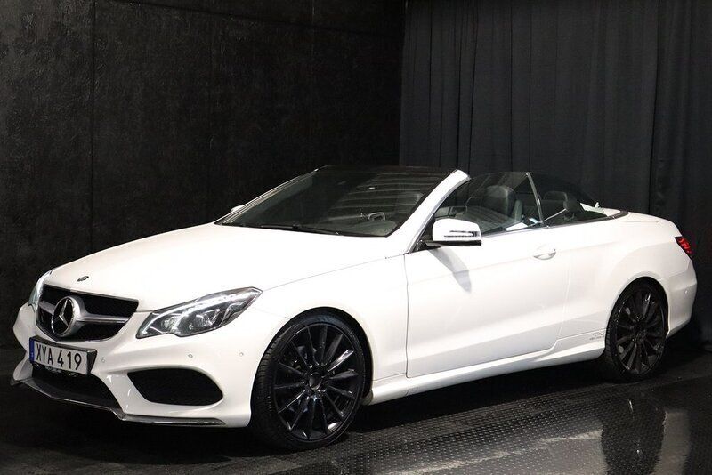 Vit Begagnad 2014 Mercedes E250 AMG Cab | 279 500 kr (Marknadspris) - Bild 1/4