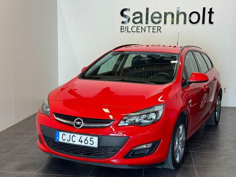 Röd Begagnad 2014 Opel Astra Enjoy Kombi | 64 900 kr (Marknadspris) - Bild 1/4