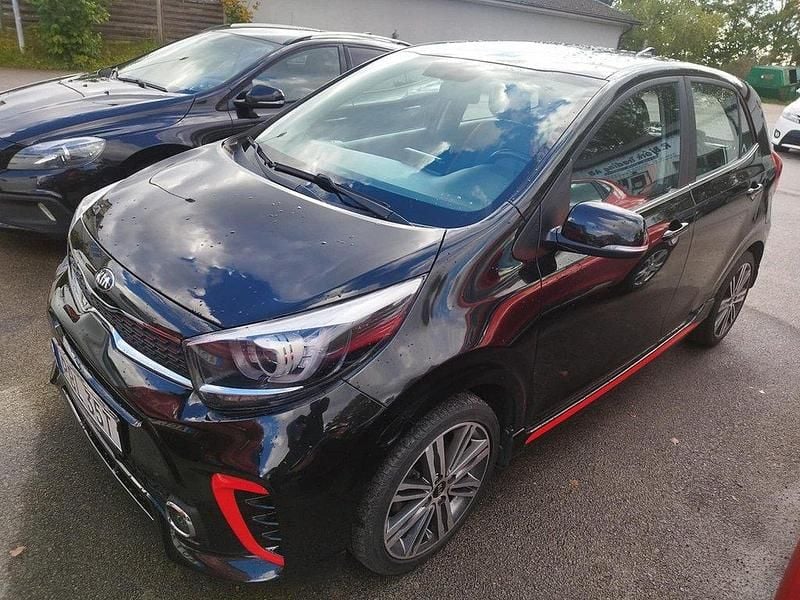 Svart Begagnad 2019 Kia Picanto GT-Line Halvkombi | 117 900 kr (Marknadspris) - Bild 1/3