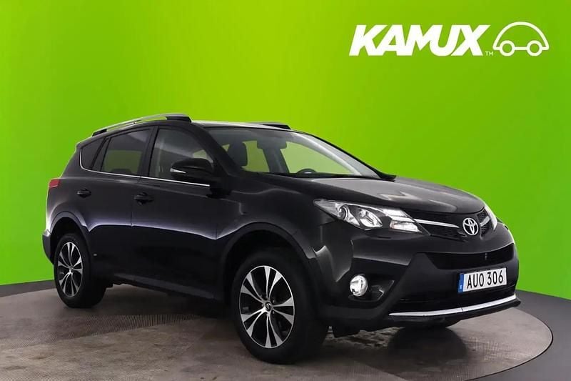 Svart Begagnad 2014 Toyota RAV4 Multidrive S SUV | 189 700 kr (Marknadspris) - Bild 1/4