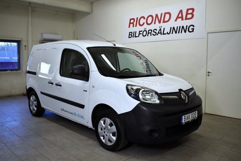 Vit Begagnad 2019 Renault Kangoo Minibuss | 79 900 kr (Bra pris) - Bild 1/4
