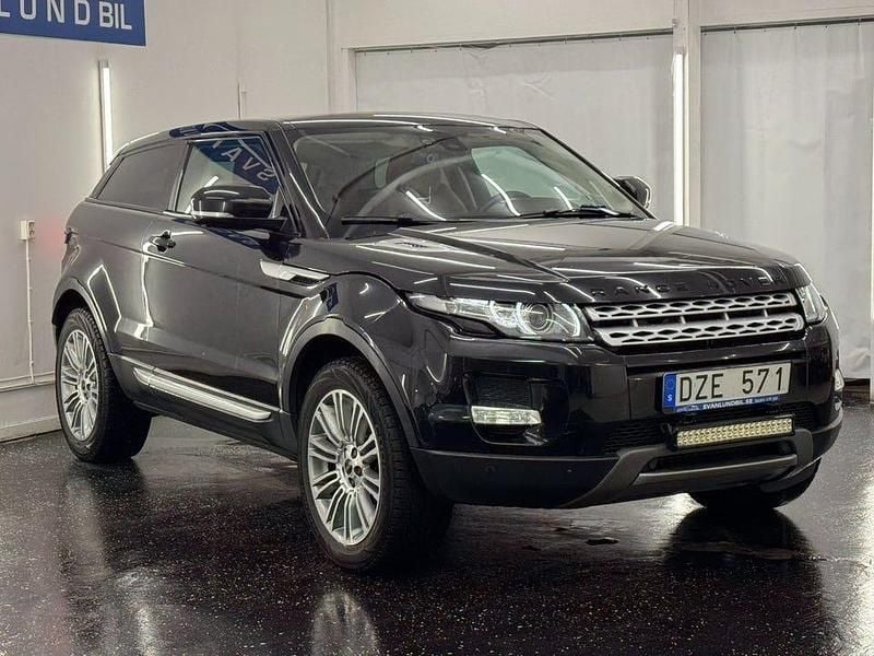 Begagnad Land Rover Range Rover evoque 241 HK (177 kW) 2012 Svart SUV