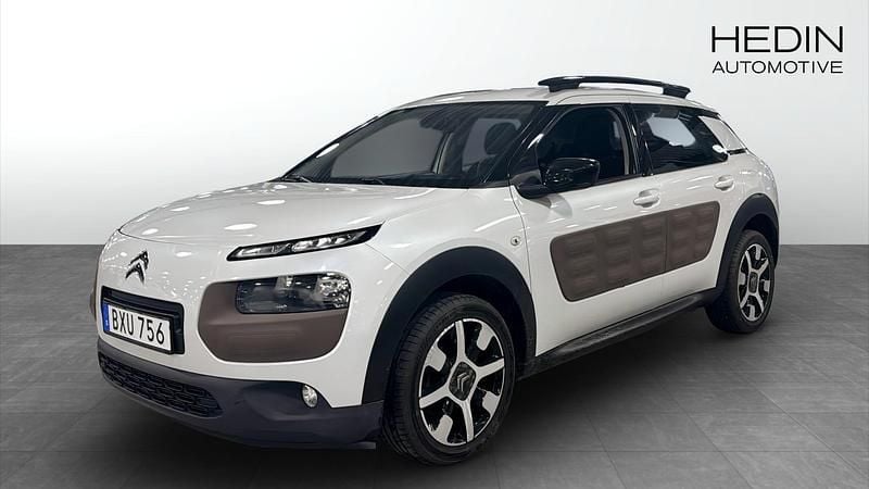Begagnad Citroën C4 Cactus Feel 92 HK (67 kW) 2014 Vit Halvkombi
