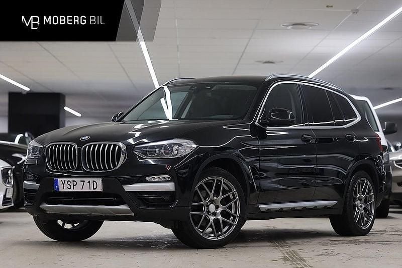 Begagnad BMW X3 xLine 190 HK (139 kW) 2018 Svart SUV