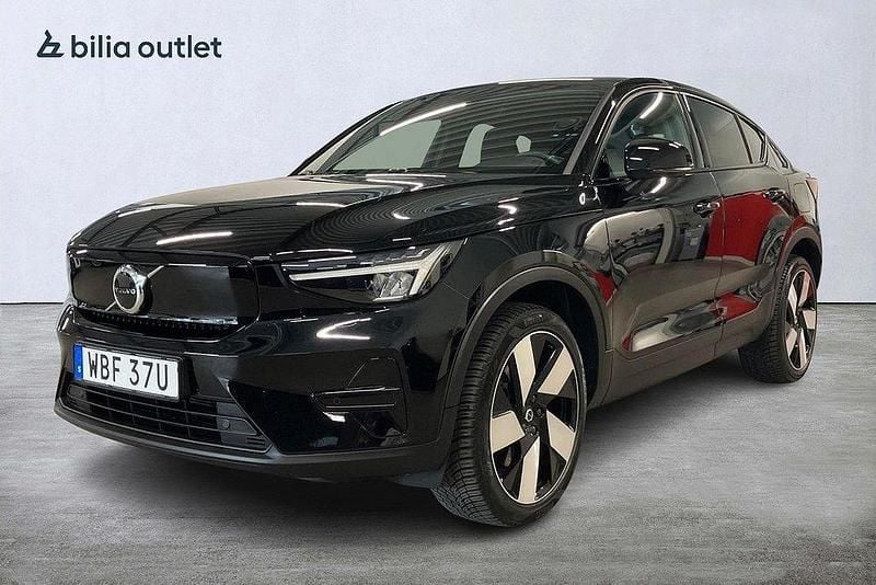 Svart Begagnad 2022 Volvo EC40 Core SUV | 349 000 kr (Bra pris) - Bild 1/3