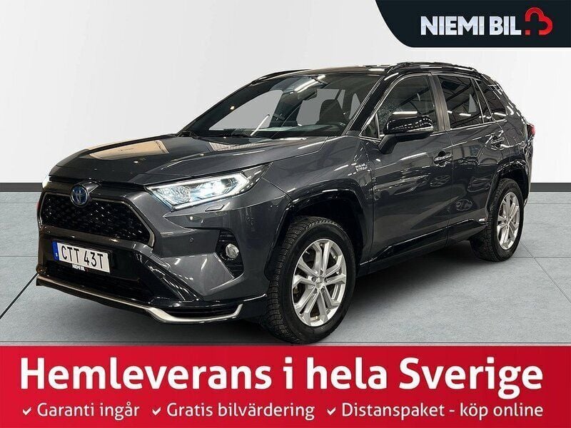 Grå Begagnad 2020 Toyota RAV4 Hybrid Style SUV | 339 900 kr (Marknadspris) - Bild 1/3