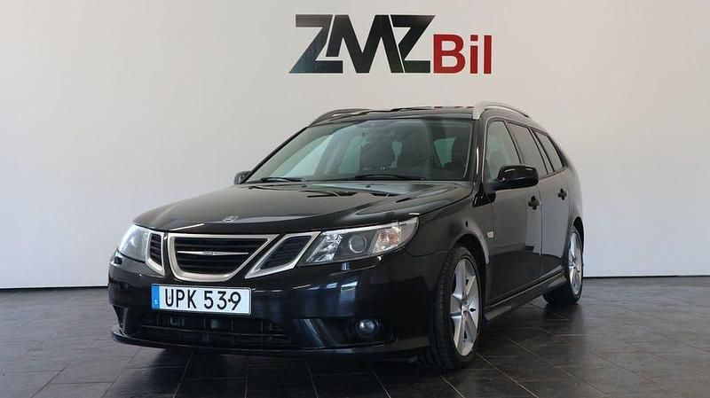 Svart Begagnad 2011 Saab 9-3 Vector Kombi | 69 900 kr (Lite dyr) - Bild 1/4