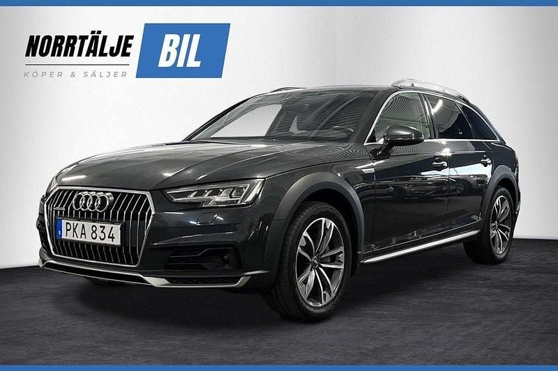 Grå Begagnad 2017 Audi A4 Allroad Kombi | 184 900 kr (Lite dyr) - Bild 1/4