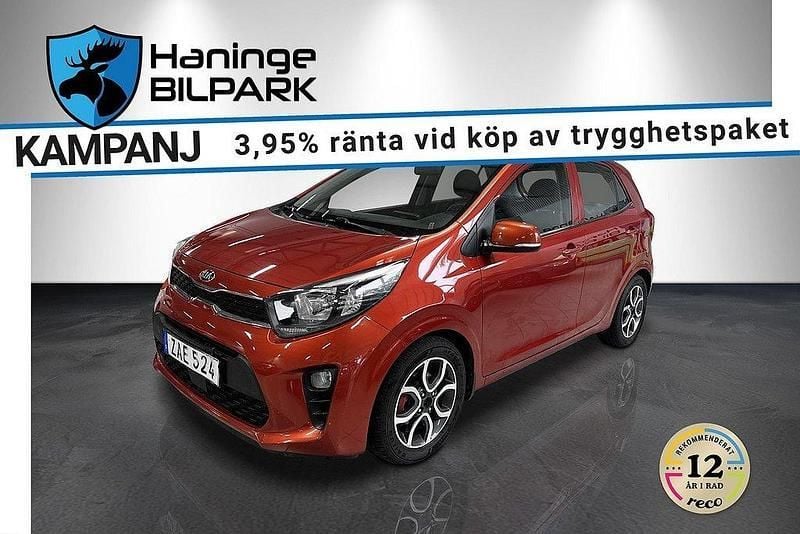 Orange Begagnad 2017 Kia Picanto Halvkombi | 89 900 kr (Marknadspris) - Bild 1/2
