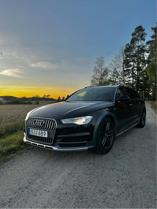 Svart Begagnad 2017 Audi A6 Allroad Kombi | 210 000 kr (Marknadspris) - Bild 1/4