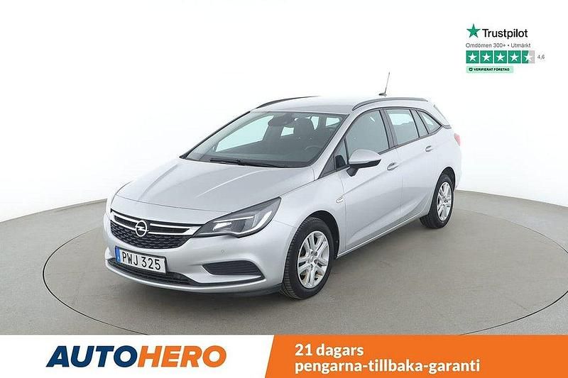 Grå Begagnad 2018 Opel Astra Enjoy Kombi | 116 000 kr (Bra pris) - Bild 1/4