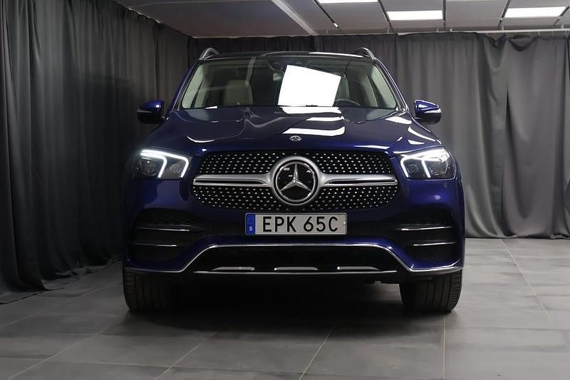 Begagnad Mercedes GLE450 AMG AMG Line Premium Plus 367 HK (269 kW) 2020 Blå SUV