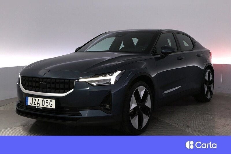 Mörkblå Begagnad 2023 Polestar 2 Pilot-lite Sedan | 382 900 kr (Marknadspris) - Bild 1/4