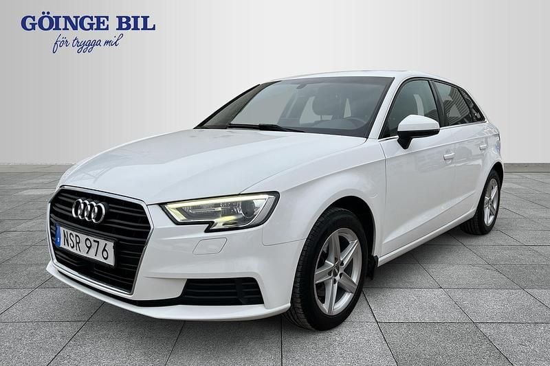 Vit Begagnad 2019 Audi A3 Proline | 169 000 kr (Bra pris) - Bild 1/2