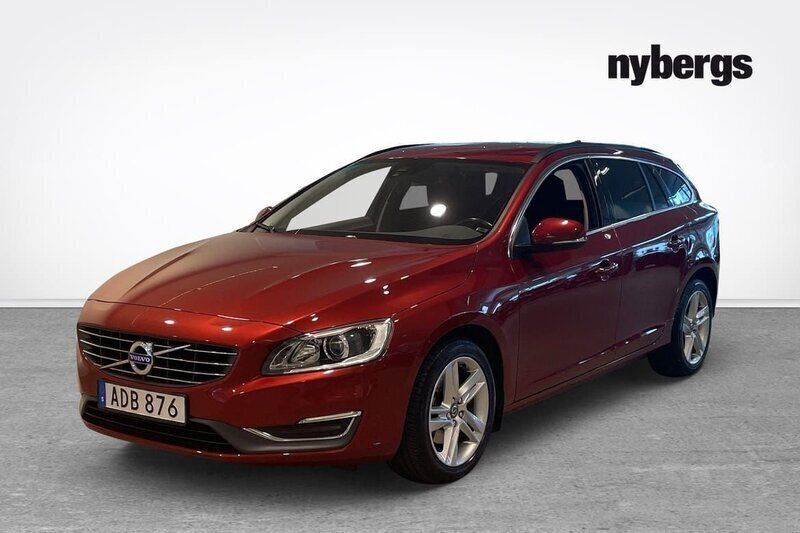 Röd Begagnad 2015 Volvo V60 Business Edition Kombi | 189 000 kr - Bild 1/4