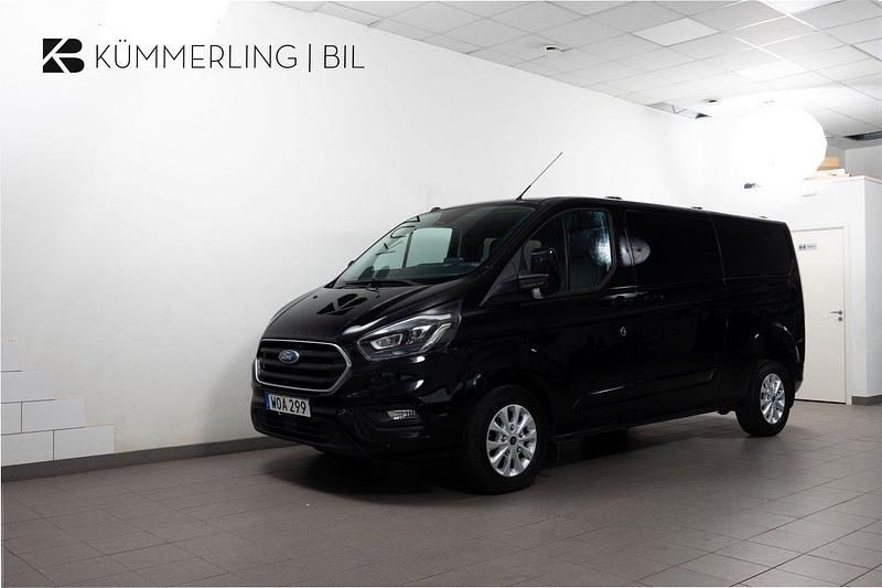 Svart Begagnad 2019 Ford Transit Custom Van | 259 900 kr - Bild 1/4