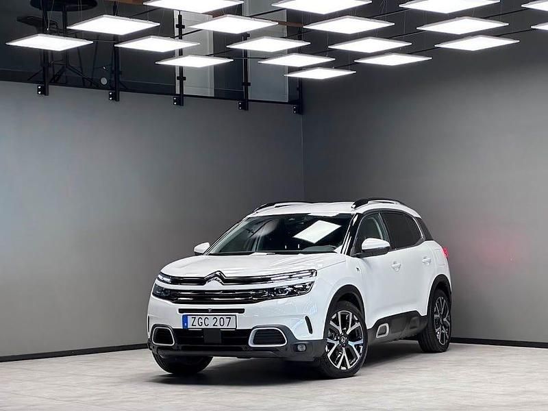 Vit Begagnad 2021 Citroën C5 Aircross Shine SUV | 249 900 kr (Marknadspris) - Bild 1/3