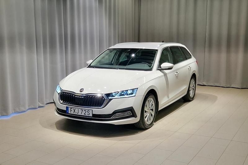 Begagnad Skoda Octavia 151 HK (111 kW) 2024 Vit Kombi