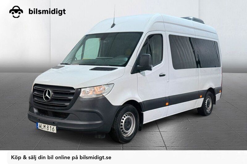 Vit Begagnad 2018 Mercedes Sprinter Van | 459 800 kr - Bild 1/3