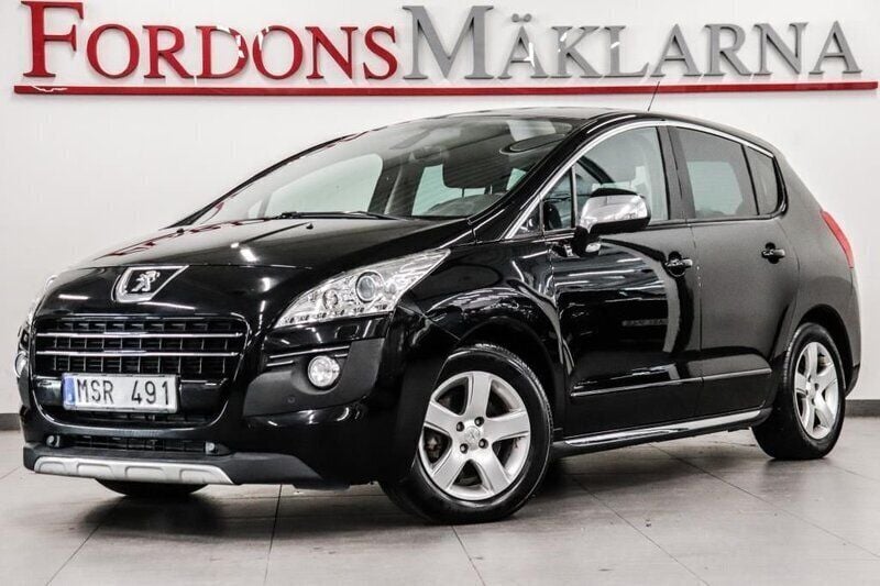 Svartmetallic Begagnad 2012 Peugeot 3008 S SUV | 89 900 kr (Marknadspris) - Bild 1/4