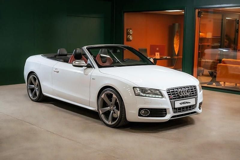 Begagnad Audi S5 Cabriolet 333 HK (244 kW) 2011 Vit Cab