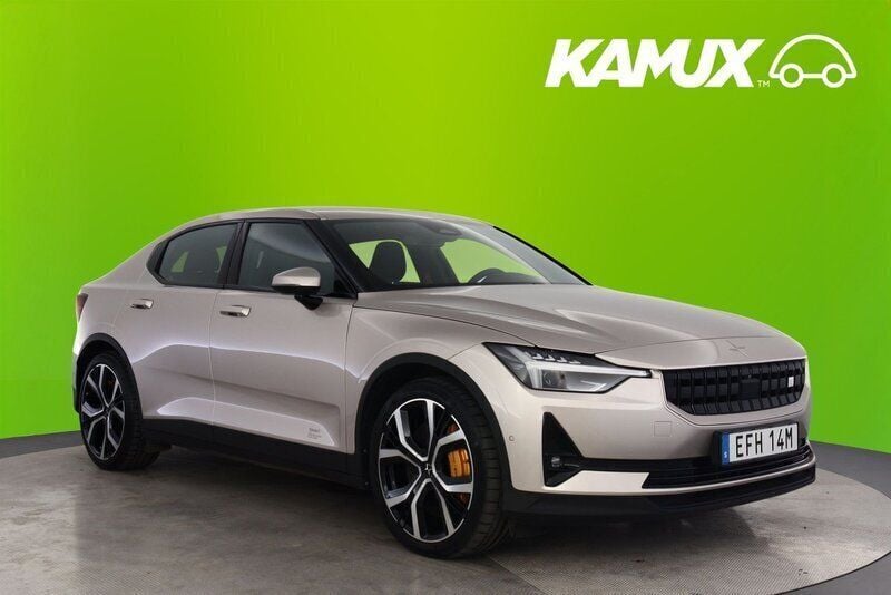 Ljusgrå (grå) Begagnad 2023 Polestar 2 Pilot Sedan | 462 800 kr (Marknadspris) - Bild 1/4