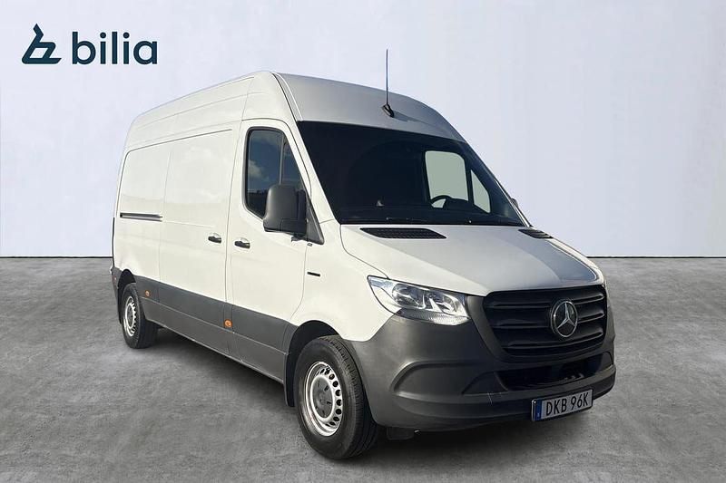 Vit Begagnad 2022 Mercedes E-Sprinter Van | 205 000 kr - Bild 1/4