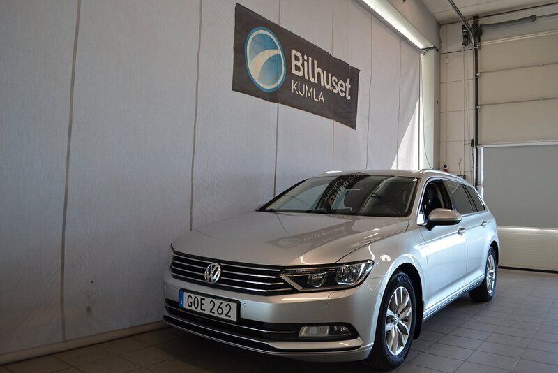 Silver Begagnad 2014 VW Passat Kombi | 129 000 kr (Marknadspris) - Bild 1/4