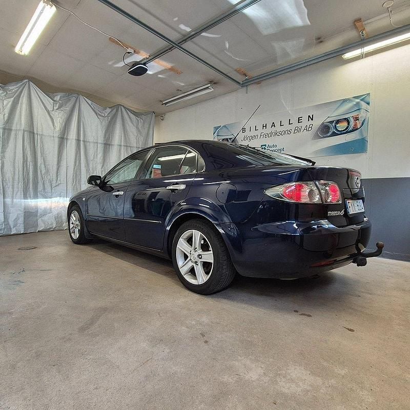 Blå Begagnad 2007 Mazda 6 Inclusive Halvkombi | 29 900 kr (Superpris) - Bild 1/4