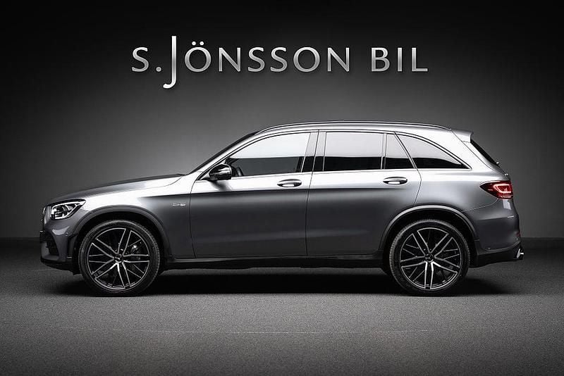 Begagnad Mercedes GLC43 AMG AMG 390 HK (286 kW) 2022 Selenitgrå metallic SUV