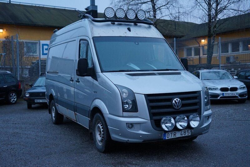 Silver Begagnad 2008 VW Crafter Van | 84 900 kr (Bra pris) - Bild 1/4
