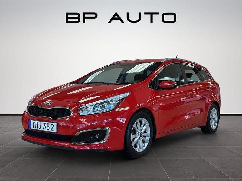 Begagnad Kia Ceed Sportswagon 135 HK (99 kW) 2016 Röd Kombi