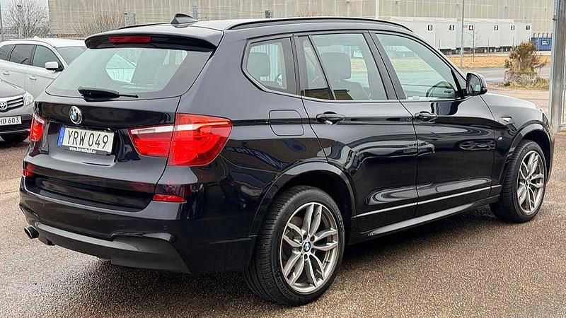 Begagnad BMW X3 M Sport 191 HK (140 kW) 2017 Svart SUV