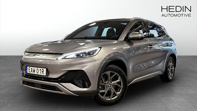 Grå Begagnad 2022 BYD Atto 3 Design SUV | 289 900 kr (Lite dyr) - Bild 1/4