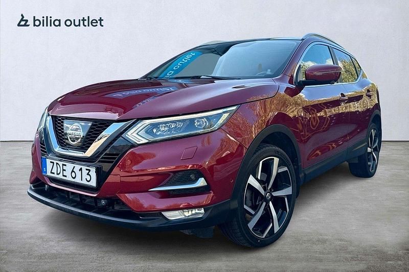 Röd Begagnad 2017 Nissan Qashqai 360º SUV | 149 900 kr (Marknadspris) - Bild 1/3