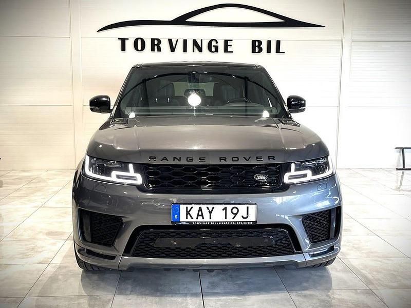 Begagnad Land Rover Range Rover Sport Dynamic 400 HK (294 kW) 2019 Grå SUV