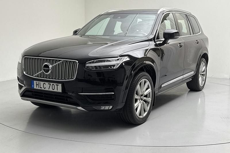 Svart Begagnad 2019 Volvo XC90 Inscription SUV | 389 900 kr (Superpris) - Bild 1/4