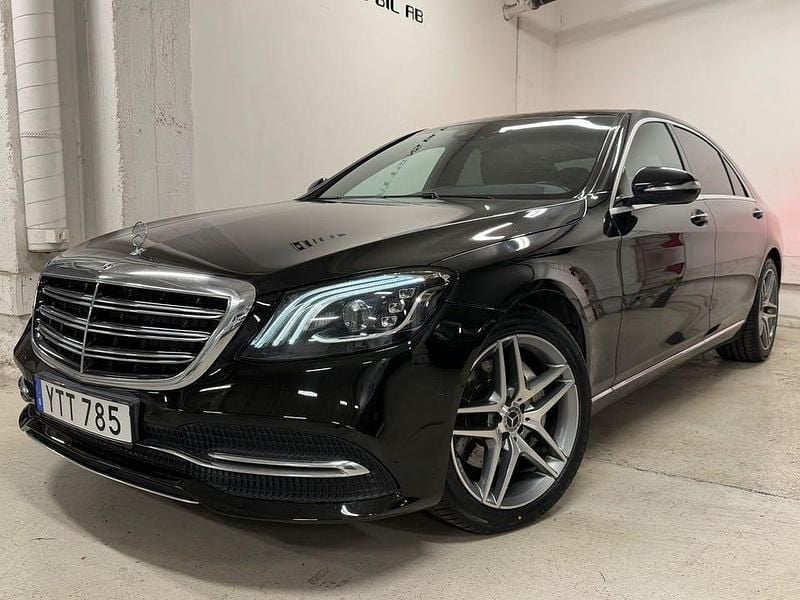 Svart Begagnad 2018 Mercedes S350 Sedan | 389 900 kr (Bra pris) - Bild 1/4