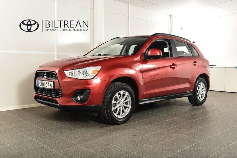 Mörkröd Begagnad 2014 Mitsubishi ASX SUV | 129 800 kr (Marknadspris) - Bild 1/4