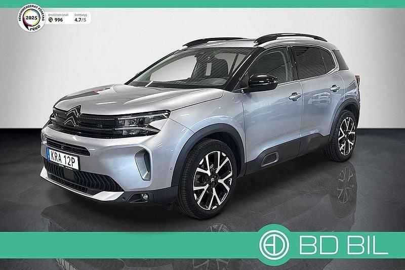 Silver Begagnad 2022 Citroën C5 Aircross Exclusive SUV | 218 900 kr (Marknadspris) - Bild 1/3
