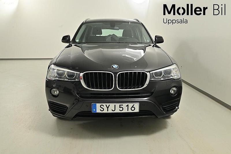 Begagnad BMW X3 2016 Svart SUV